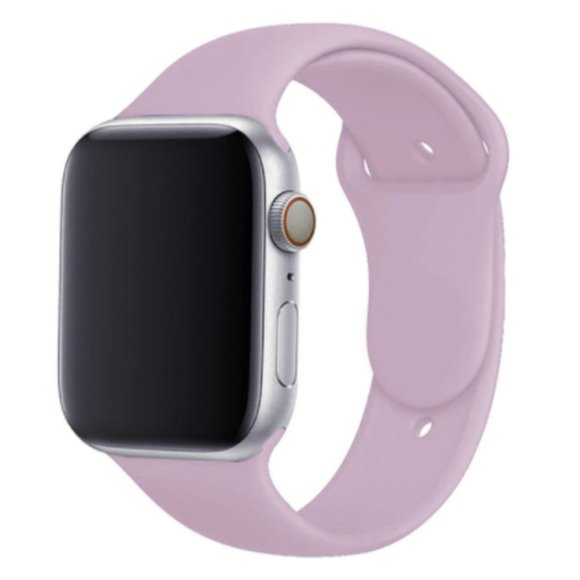 NEW BAND Lavender Sport Silicone For Apple Watch - Picture 1 of 4